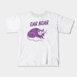 Australian Opossum Oh No, Oar Noar, Possum T Shirt, Weird Opossum T Shirt, Meme T Shirt, Trash Panda T Shirt, Unisex Kids T-Shirt